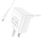 Wall charger “C92B Starshine” QC3.0 UK set with cable