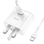 Wall charger “C92B Starshine” QC3.0 UK set with cable