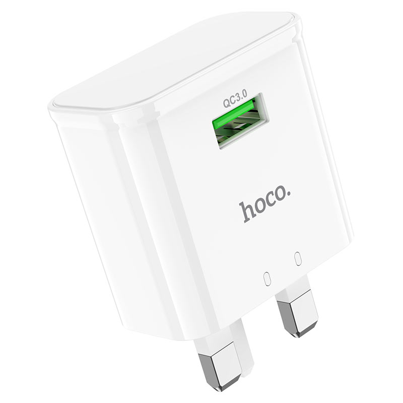 Wall charger “C92B Starshine” QC3.0 UK set with cable