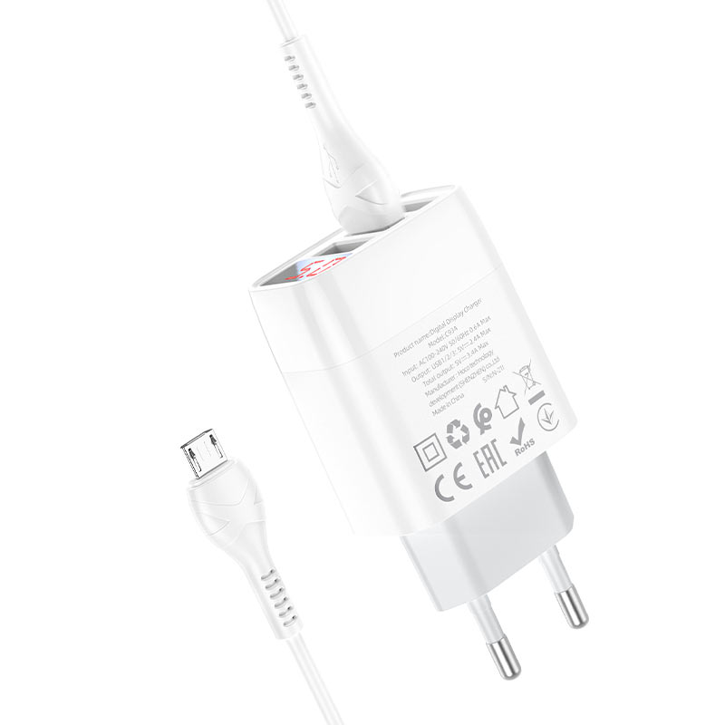Wall charger “C93A Easy charge” EU set with cable