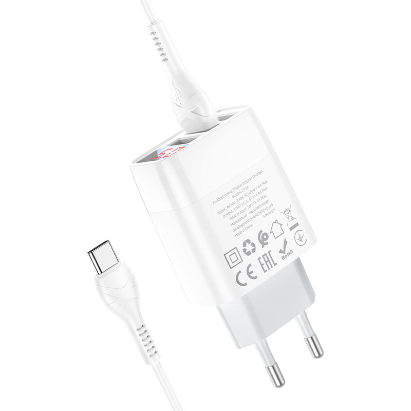 Wall charger “C93A Easy charge” EU set with cable