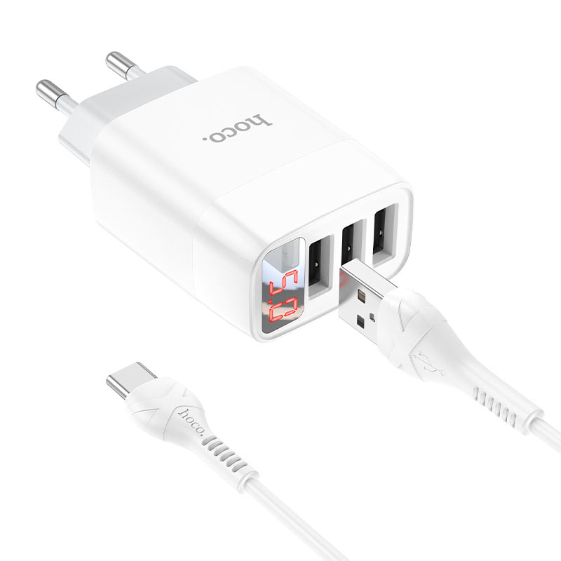Wall charger “C93A Easy charge” EU set with cable