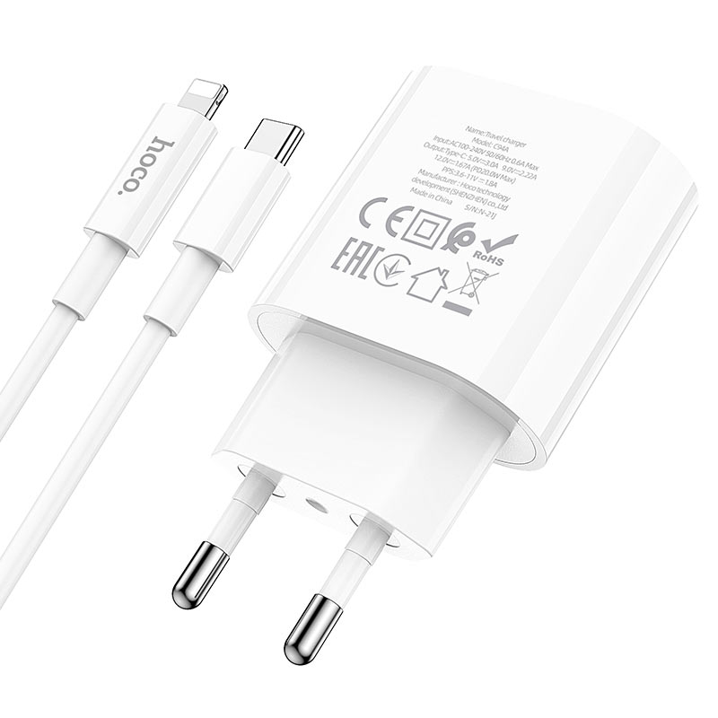 Wall charger “C94A Metro” PD20W EU set with cable