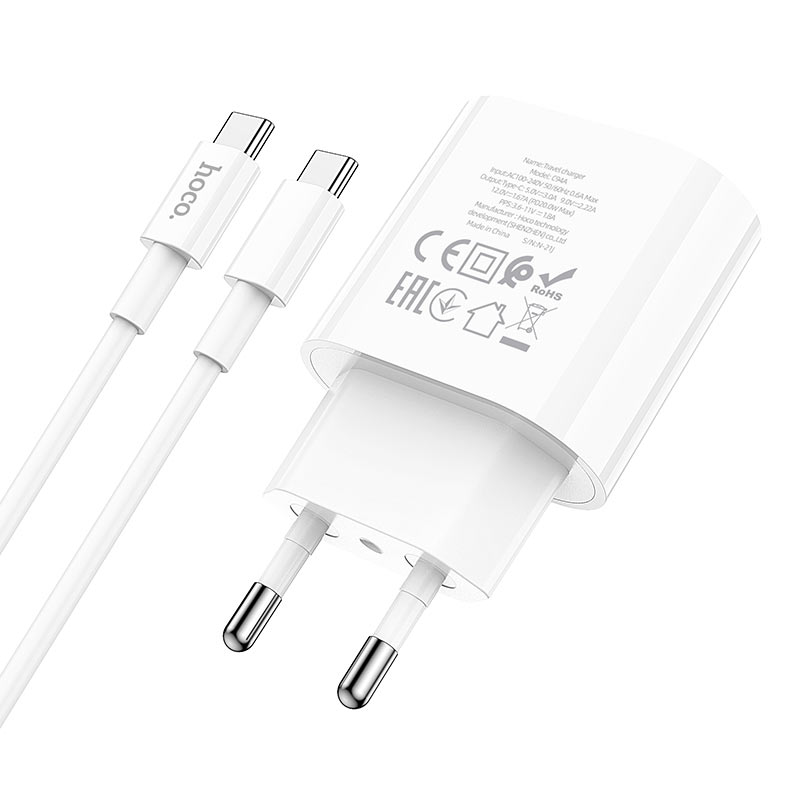 Wall charger “C94A Metro” PD20W EU set with cable