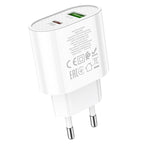 Wall charger “C95A Lineal” PD20W+QC3.0 EU set with cable