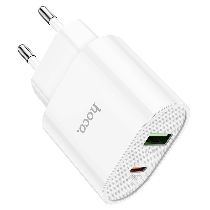 Wall charger “C95A Lineal” PD20W+QC3.0 EU set with cable