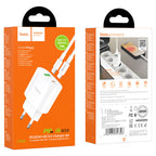 Wall charger “C95A Lineal” PD20W+QC3.0 EU set with cable
