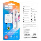 Wall charger “C96” US set with cable