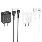 Wall charger “C96” US set with cable