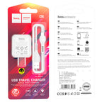 Wall charger “C96” US set with cable