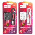 Wall charger “C96” US set with cable