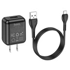 Wall charger “C96” US set with cable