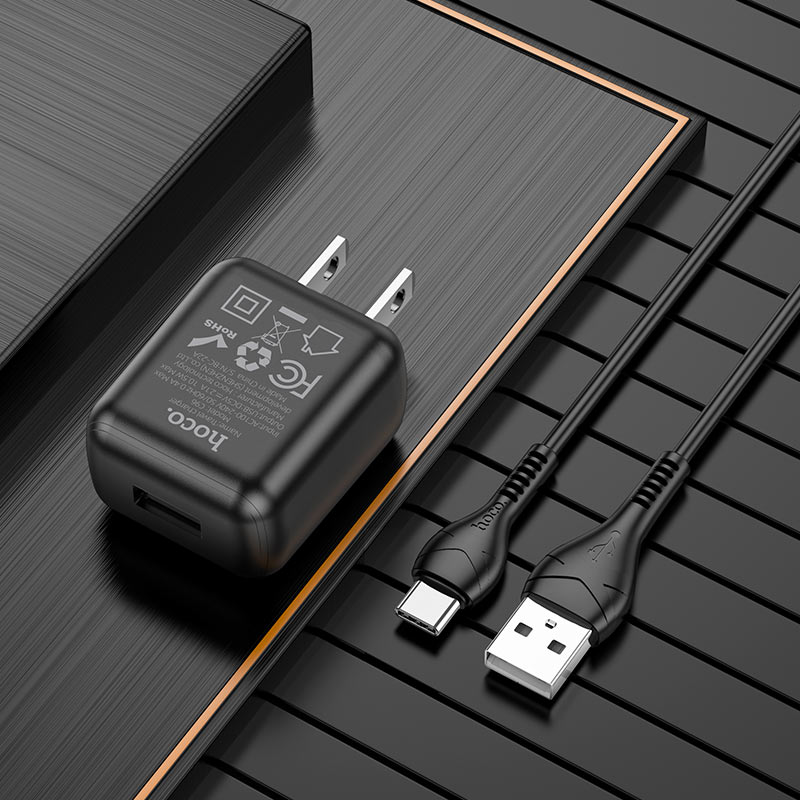 Wall charger “C96” US set with cable