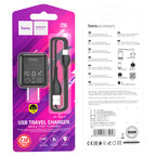 Wall charger “C96” US set with cable