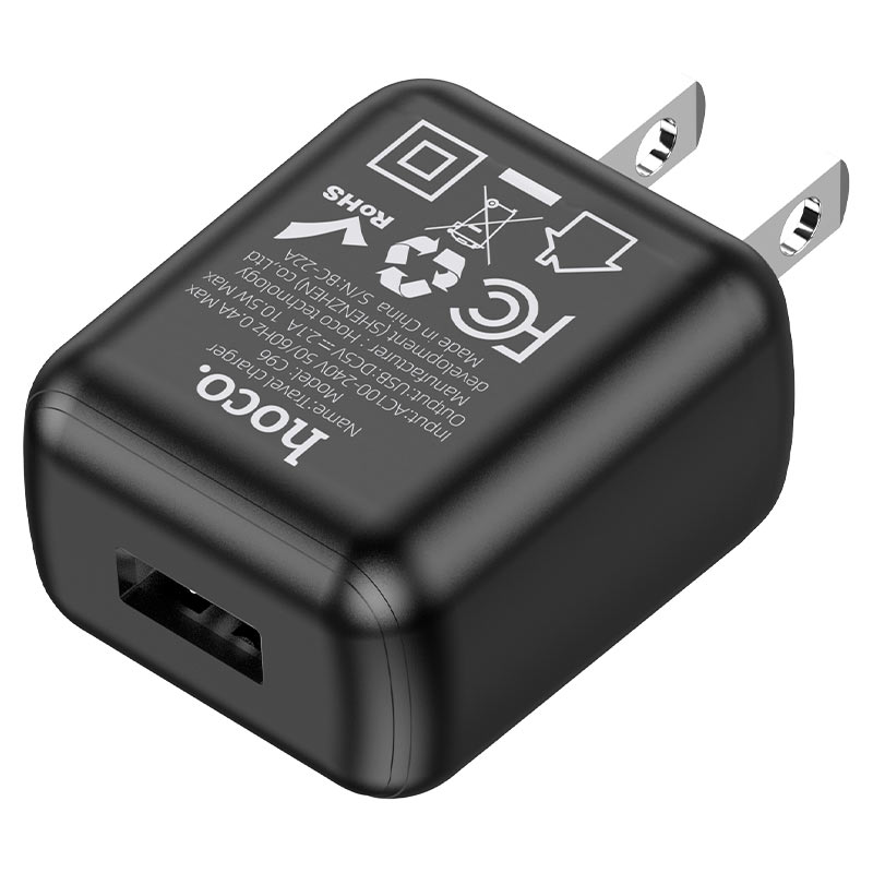 Wall charger “C96” US set with cable