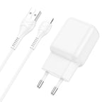 Wall charger “C96A” EU set with cable
