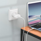 Wall charger “C96A” EU set with cable