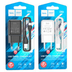 Wall charger “C96A” EU set with cable