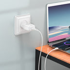 Wall charger “C96A” EU set with cable