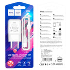 Wall charger “C96A” EU set with cable