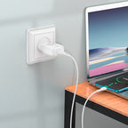 Wall charger “C96A” EU set with cable