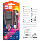Wall charger “C96A” EU set with cable