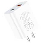 Wall charger “C97” PD20W+QC3.0 US set with cable