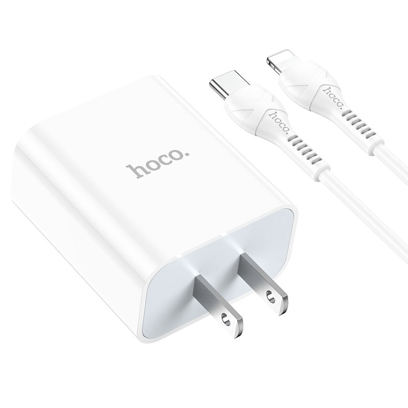 Wall charger “C97” PD20W+QC3.0 US set with cable