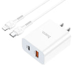 Wall charger “C97” PD20W+QC3.0 US set with cable