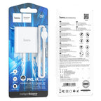 Wall charger “C97” PD20W+QC3.0 US set with cable