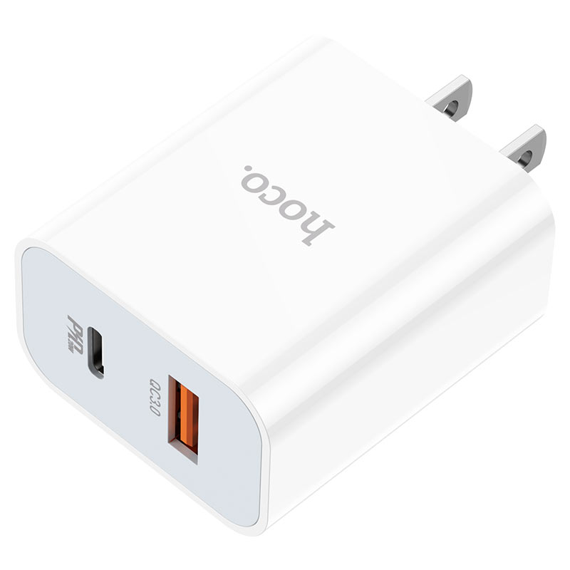 Wall charger “C97” PD20W+QC3.0 US set with cable