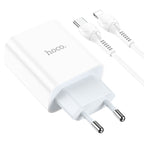 Wall charger “C97A” PD20W+QC3.0 EU set with cable