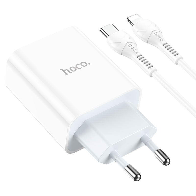 Wall charger “C97A” PD20W+QC3.0 EU set with cable