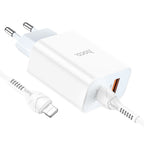 Wall charger “C97A” PD20W+QC3.0 EU set with cable