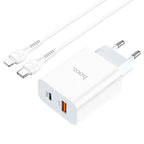 Wall charger “C97A” PD20W+QC3.0 EU set with cable