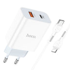Wall charger “C97A” PD20W+QC3.0 EU set with cable