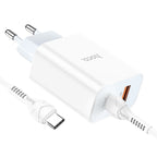 Wall charger “C97A” PD20W+QC3.0 EU set with cable