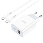 Wall charger “C97A” PD20W+QC3.0 EU set with cable