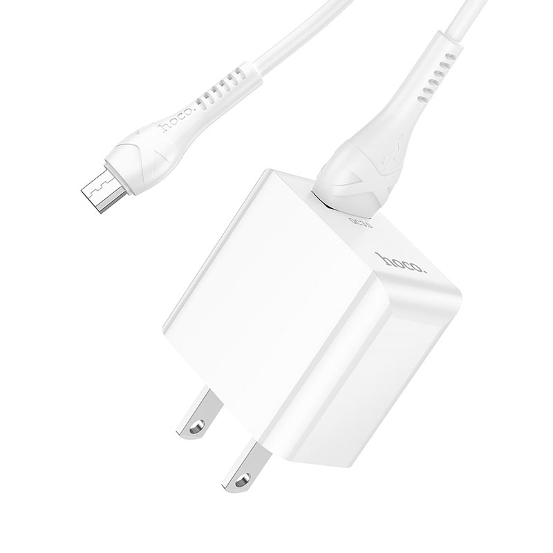 Wall charger “C98 Proton” QC3.0 US set with cable