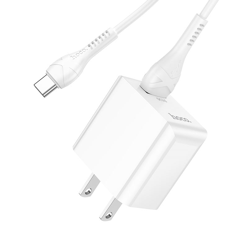 Wall charger “C98 Proton” QC3.0 US set with cable