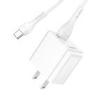 Wall charger “C98 Proton” QC3.0 US set with cable