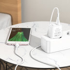 Wall charger “C98A Proton” QC3.0 EU set with cable