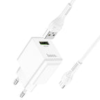 Wall charger “C98A Proton” QC3.0 EU set with cable