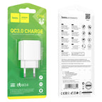 Wall charger “C98A Proton” QC3.0 EU set with cable