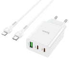 Wall charger “C99A” PD20W + QC3.0 EU set with cable