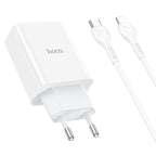 Wall charger “C99A” PD20W + QC3.0 EU set with cable