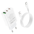 Wall charger “C99A” PD20W + QC3.0 EU set with cable