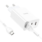 Wall charger “C99A” PD20W + QC3.0 EU set with cable
