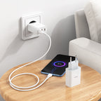 Wall charger “C99A” PD20W + QC3.0 EU set with cable