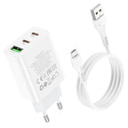 Wall charger “C99A” PD20W + QC3.0 EU set with cable